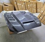 Ford Mustang Hood Real Carbon Fiber Terminator style for 2015-2017 - Image 3