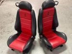 2003 Ford Mustang SVT Cobra 10th Anniversary Front Seats NP - Image 3