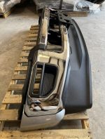 2017-2022 Ford F450 Factory Chrome Front Bumper OEM w/ Silver Flare & Fog Holes . - Image 6