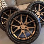 Ferrada FR2 20” 5X112 wheels with Michelin pilot sports tires