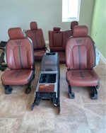 2017-2019 Ford F250 F350 F450 King Ranch Seats.