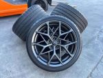 19” Ford Mustang Mach 1 GT Performance Handling Package Wheels and Tires OEM 85% Tread Atturo AZ850 Performance Tires 305 30 19 All Around Rims in Excellent condition no scratches or curb rash - Image 3