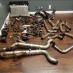 Complete Hellion Twin Turbo kit, including the instruction manual Pulled off a 2016 Mustang GT *Eboost2controller