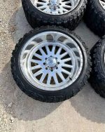 American Force atom 24x12 with new 35x12.50x24 versatyre HD M/T for Ford SuperDuty F250-F450 8x170 bolt pattern lig TMPS Sensors Included - Image 4