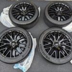 OEM PP1 Wheels with 0 Mile Michelin Pilot Sport 4S  These wheels are in EXCELLENT condition, no scrapes, no chips!
