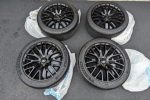 OEM PP1 Wheels with 0 Mile Michelin Pilot Sport 4S  These wheels are in EXCELLENT condition, no scrapes, no chips!