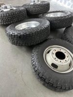 17in OEM ford f350 Dually wheels 255/60/17 Toyo open country at3 tires. - Image 2