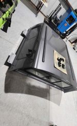 A.R.E. camper shell. Came off a 2022 F250 with a 6’9” bed. Carbon Grey. Everything works as it should. Comes with 1 key 🔑. - Image 3
