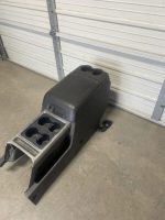 2011-2016 FORD F250 F350 F450 SUPERDUTY CENTER FLOOR CONSOLE BLACK PLATINUM EDT.