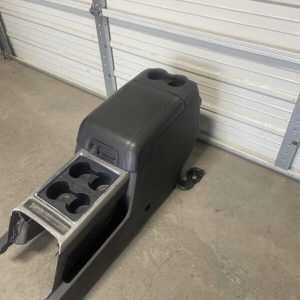 2011-2016 FORD F250 F350 F450 SUPERDUTY CENTER FLOOR CONSOLE BLACK PLATINUM EDT.