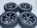 OEM Mach 1 Non-HP wheels. 19x9.5 front and 19x10 rear. Tires are Michelin PS4 275/40/ZR19 rear and 255/40/ZR19 front. - Image 2