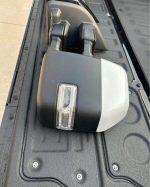 Tow mirrors for a 2015-2020 F250/f350 Caps currently on there are painted star white metallic.. - Image 4