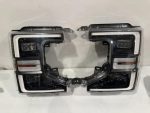 2020 2021 2022 FORD F250 F350 F450 BLACK HOUSING SPORT OEM LED HEADLIGHTS
