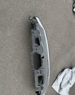 2020-2022 ford f250 f350 super duty grill custom painted black and magnetic metallic. - Image 6