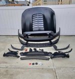 Ford Mustang front Bumper Hood set GT500 Shelby style facelift body kit for 2015-2017 - Image 6