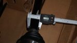 DSS REAR AXLE SHAFTS 2000HP SET FIXED CV (2015- 2022 MUSTANG) RA8555X6 - Image 4