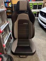 Corbeau Trailcat Seats Grey/ Black - Image 2