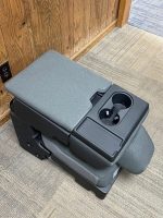 2020-2024 Ford F-250 F-350 Superduty Center Console Medium slate Cloth Jumpseat - Image 8