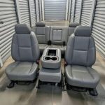 07/13 Chevy 1500-2500 seats grey color  In perfect condition no rips or tears.  Perfect replacement seats.
