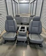 07/13 Chevy 1500-2500 seats grey color  In perfect condition no rips or tears.  Perfect replacement seats.