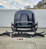 Ford Mustang front Bumper Hood set GT500 Shelby style facelift body kit for 2015-2017 - Image 3
