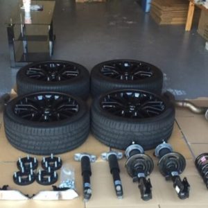 PP wheels and tires with the TPMS included.