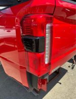 2025 Ford F250 takeoff bed. This has the bliss tail lights which are very expensive and the step down tailgate pan code is PQ red - Image 3