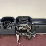 2022 FORD F150 LARIAT DASH DASHBOARD TRIM ASSEMBLY WITH MOUNTING BRACKET AND WIRES.