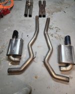 Borla cat back for 15-17 mustang 5.0