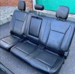 Front and rear heated AC seat leather with flore center console fits 2017-2020 Ford F150 F250 F350 F450 - Image 3