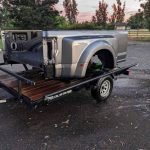 2017-2022 Ford Super Duty F-350/F-450 Dually Bed - 8ft, Dark Grey"