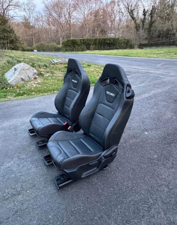 9957cbf0-7768-4ec8-90ab-c9ebf1dc6e82-600x763-1 2015-2017 Ford Mustang GT Coupe Front Set OEM Recaro Racing Leather Seats