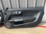 2018-2022 Mustang GT V6 EcoBoost LH RH Premium Leather Insert Door Panels Pair - Image 6
