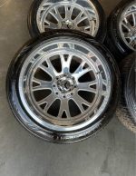 22x12 kg1 forged “ace” wheels 305/40/22 ultra sport street tires  Wheels are 22x12 KG1 forged, concave series, -44 extremely hard to find design - Image 9
