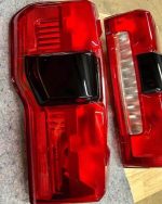 2023 Ford f250 f350 f450 tail lights blind spot halogen - Image 2