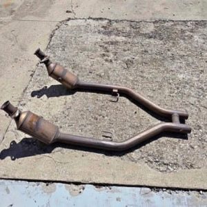 2006 Saleen Ford Mustang factory y pipe with cats  Y pipe removed from my 2006 Saleen mustang