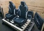 Great Set Of Ford Mustang Shelby GT500 Front Rear Left Right Recaro Seat & Door Trim Panel. - Image 3