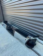FORD F250 F350 F450 F550 REAR CHROME BUMPER W/ SENSOR HOLES - Image 3