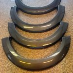 2021-2025 Ford F-150 Fender Flares - Set of 4 - Carbonized Gray"