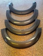 2021-2025 Ford F-150 Fender Flares - Set of 4 - Carbonized Gray"