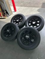 20in OEM F350 superduty FX4 package rims 275/65/20 Bridgestone dueler all terrain tires  Wheels are 20in OEM wheels off a 2026 ford f350 sport FX4 upgrade package. - Image 6