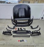 Ford Mustang front Bumper Hood set GT500 Shelby style facelift body kit for 2015-2017