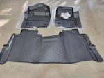 New 2017-2020 F250 F350 f450 F550 ROUSH Floor Mat Set 3 Piece BLACK
