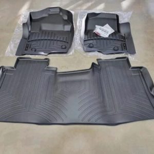 New 2017-2020 F250 F350 f450 F550 ROUSH Floor Mat Set 3 Piece BLACK