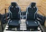 Great Set Of Ford Mustang Shelby GT500 Front Rear Left Right Recaro Seat & Door Trim Panel. - Image 2