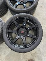 19x10 SVE GT350R replica wheels. 305/30r19 Pirelli P-Zeros on the rear. 295/30r19 Toyo prices on the front. - Image 3