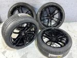 20x9.5 20x11 GLOSS BLK SRT HELLCAT WHEELS TIRES CHARGER CHALLENGER RED EYE 392 - Image 6