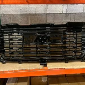 For 2022-2025 GMC Sierra 1500 Front Grille Denali Style Gloss Black