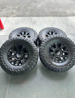 18in OEM f350 tremor wheels  38x13.50r18 Toyo open country m/t tires  Wheels are 18in OEM wheels off a 2022 ford f350 super duty, tremor package. - Image 2