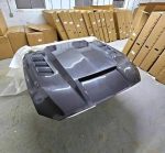 Ford Mustang Hood Real Carbon Fiber Terminator style for 2015-2017 - Image 7